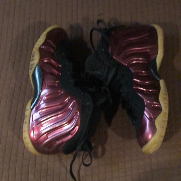 Nike Little Posite One GS 'Night Maroon’ - Picture 1 of 8